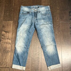 Express Modern Boyfriend Relaxed Fit Low Rise Jean